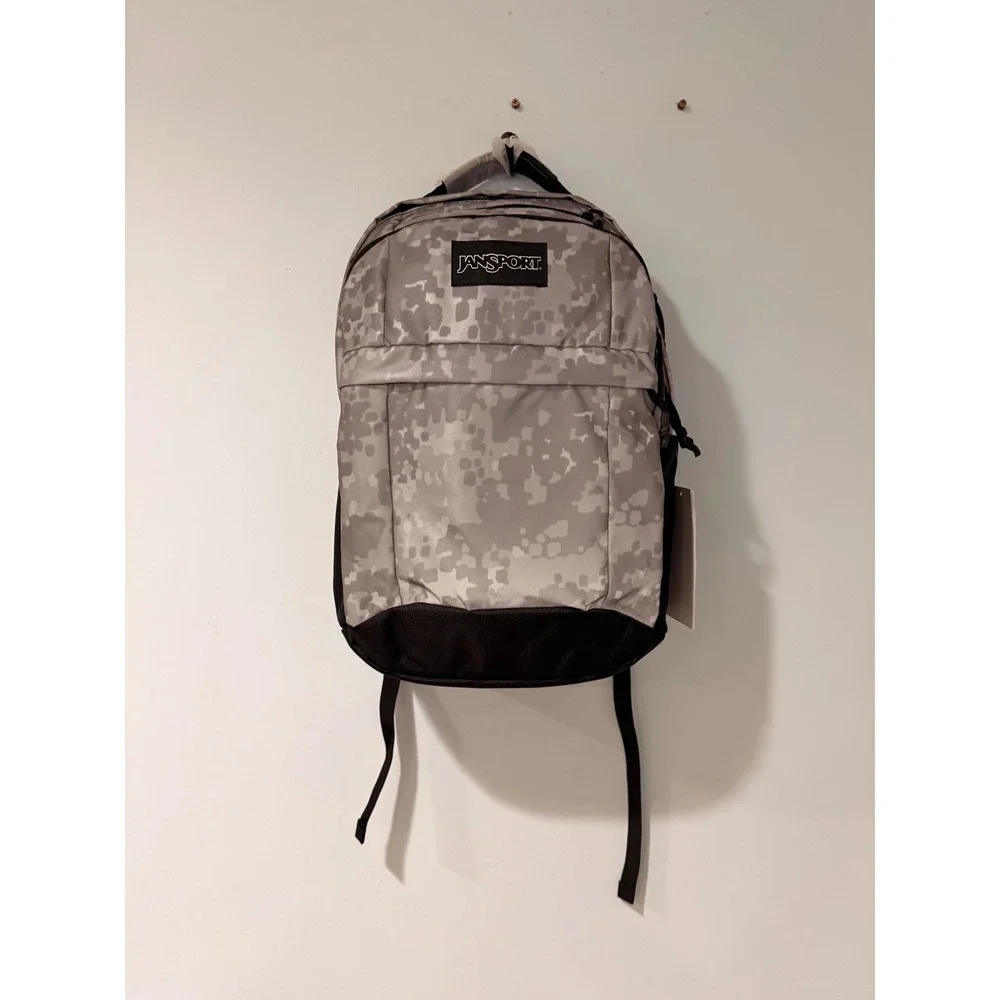 JanSport Landings Pack FX Reflective Camo Backpack 30L JS0A86E774R Grey Digital